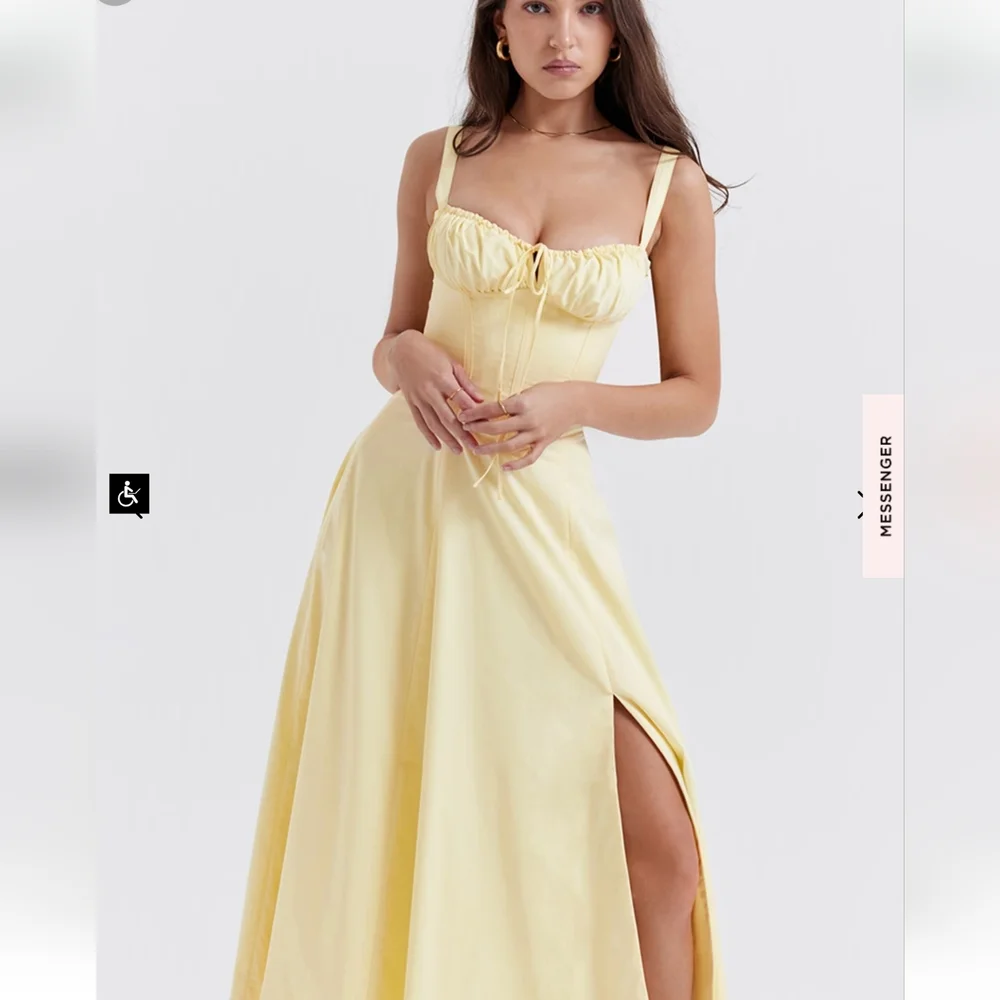 House of CB Carmen Buttercup Bustier Sundress - Picture 8 of 16